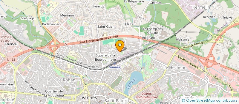 localisation de l'entreprise MONSIEUR FLORIAN PORTANGUEN à VANNES