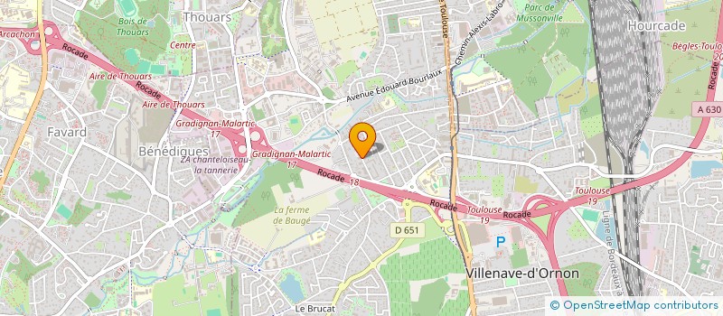 localisation de l'entreprise MONSIEUR FLORIAN POTIER à VILLENAVE D ORNON