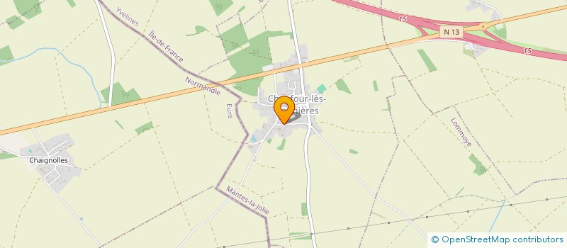 localisation de l'entreprise MONSIEUR FLORIAN POUILLY  CHAUFOUR-LES-BONNIERES