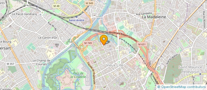 localisation de l'entreprise MONSIEUR FLORIAN POULET  LILLE