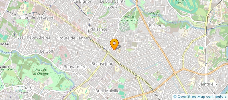 localisation de l'entreprise MONSIEUR FLORIAN POUPET à NANTES