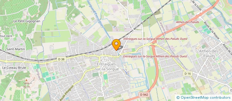 localisation de l'entreprise MONSIEUR FLORIAN POURHADI  ENTRAIGUES-SUR-LA-SORGUE