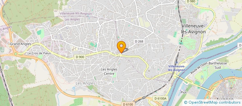 localisation de l'entreprise MONSIEUR FLORIAN POUZOL  VILLENEUVE LES AVIGNON