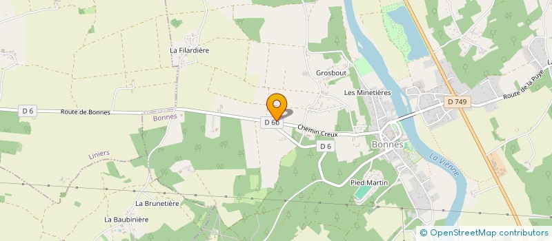 localisation de l'entreprise MONSIEUR FLORIAN PRENANT  BONNES