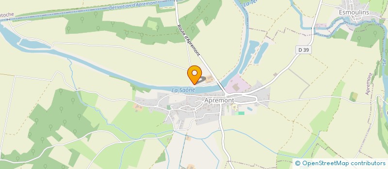 localisation de l'entreprise MONSIEUR FLORIAN PRETET  APREMONT