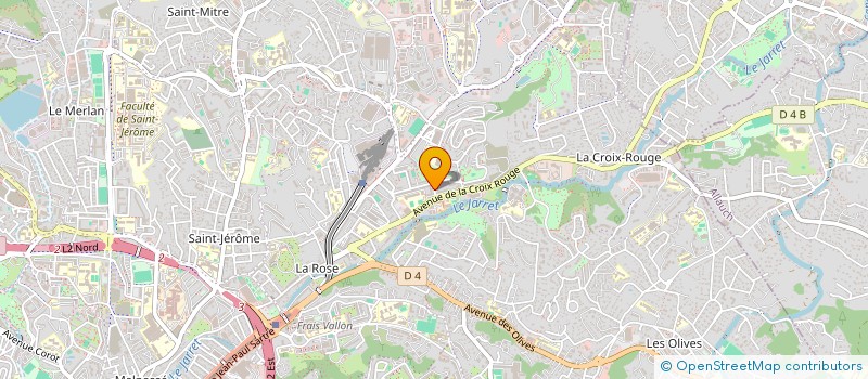 localisation de l'entreprise MONSIEUR FLORIAN PREVOST  MARSEILLE 13EME