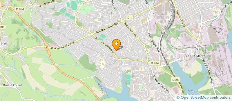 localisation de l'entreprise MONSIEUR FLORIAN PRUD'HOMME  LE CREUSOT