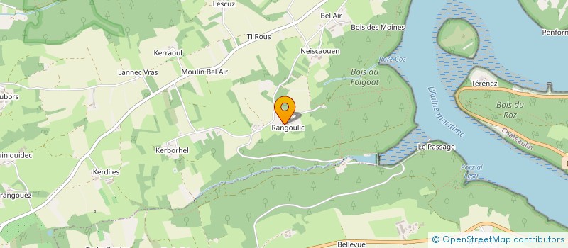 localisation de l'entreprise MONSIEUR FLORIAN QUERE  LANDEVENNEC