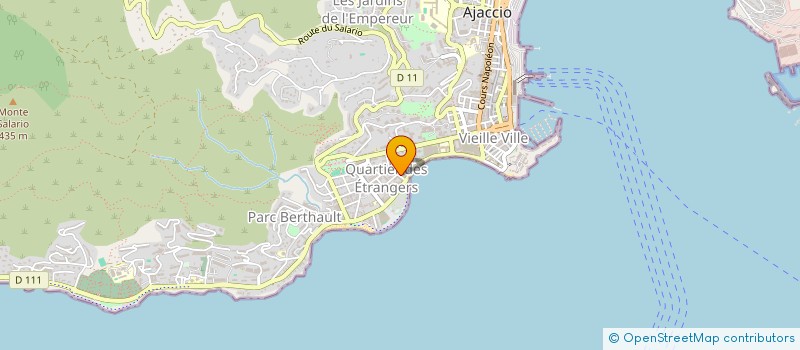 localisation de l'entreprise MONSIEUR FLORIAN QUILICI à AJACCIO
