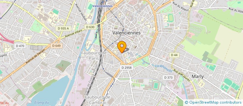 localisation de l'entreprise MONSIEUR FLORIAN RAMETTE à VALENCIENNES