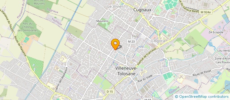 localisation de l'entreprise MONSIEUR FLORIAN RAMONET à VILLENEUVE-TOLOSANE