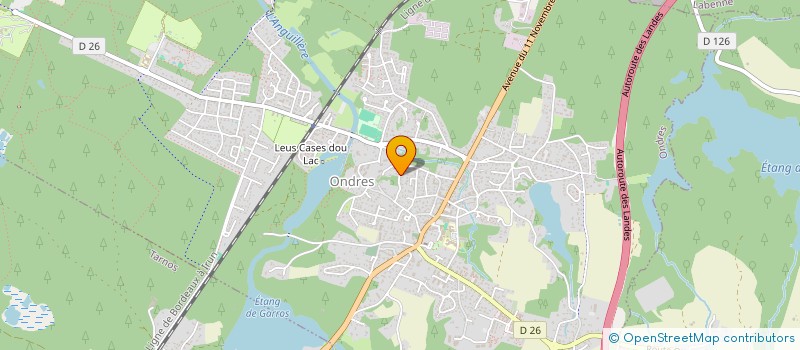 localisation de l'entreprise MONSIEUR FLORIAN RAT  ONDRES