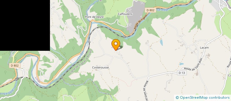 localisation de l'entreprise MONSIEUR FLORIAN RATIE  BAGNAC-SUR-CELE