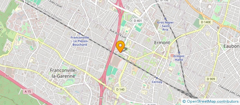 localisation de l'entreprise MONSIEUR FLORIAN RAVAUTE  ERMONT