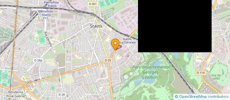 localisation de l'entreprise MONSIEUR FLORIAN RAVIER à STAINS