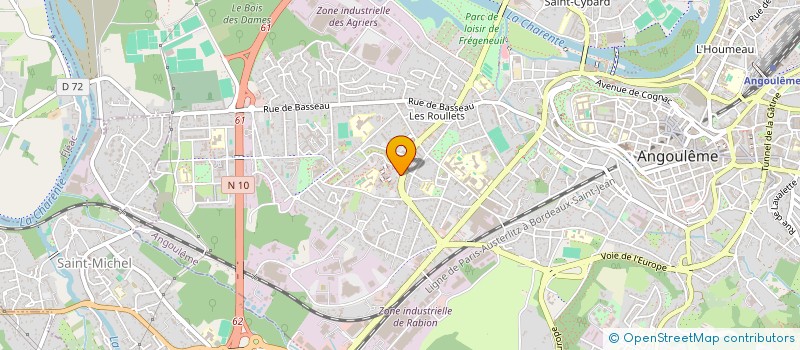 localisation de l'entreprise MONSIEUR FLORIAN RAVIOL à ANGOULEME