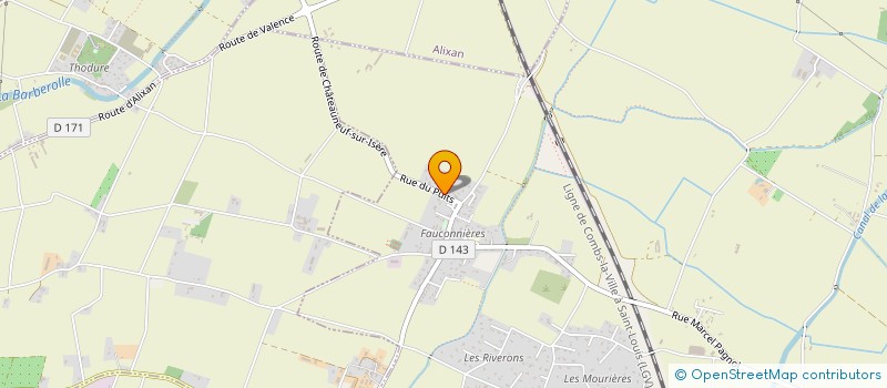 localisation de l'entreprise MONSIEUR FLORIAN RAY  MONTELIER