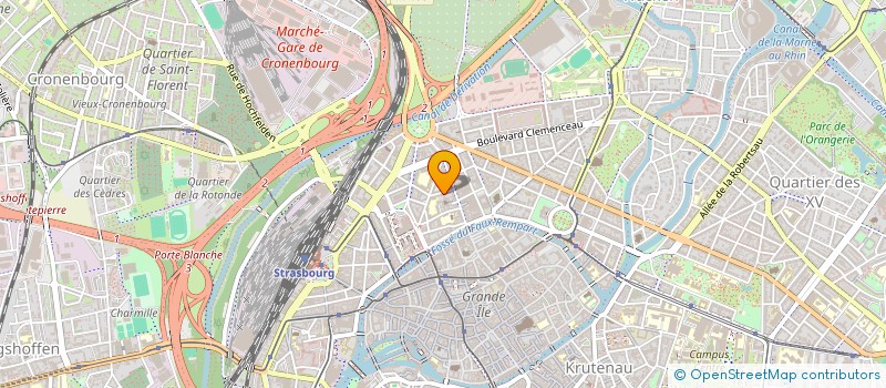 localisation de l'entreprise MONSIEUR FLORIAN REIMINGER à STRASBOURG
