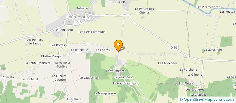 localisation de l'entreprise MONSIEUR FLORIAN RENARD  VALLEE-DE-RONSARD