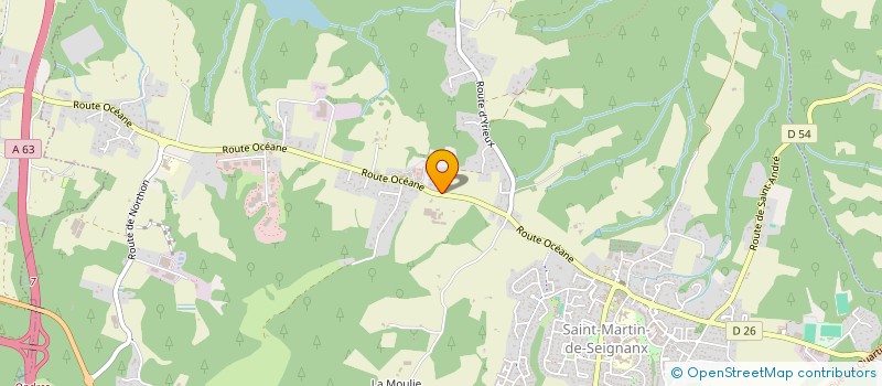 localisation de l'entreprise MONSIEUR FLORIAN RENAUD  SAINT-MARTIN-DE-SEIGNANX