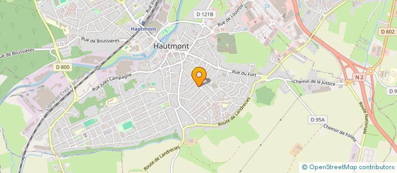 localisation de l'entreprise MONSIEUR FLORIAN RENAUT  HAUTMONT