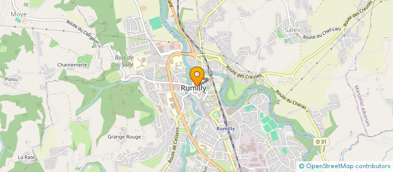 localisation de l'entreprise MONSIEUR FLORIAN RENAUX  RUMILLY