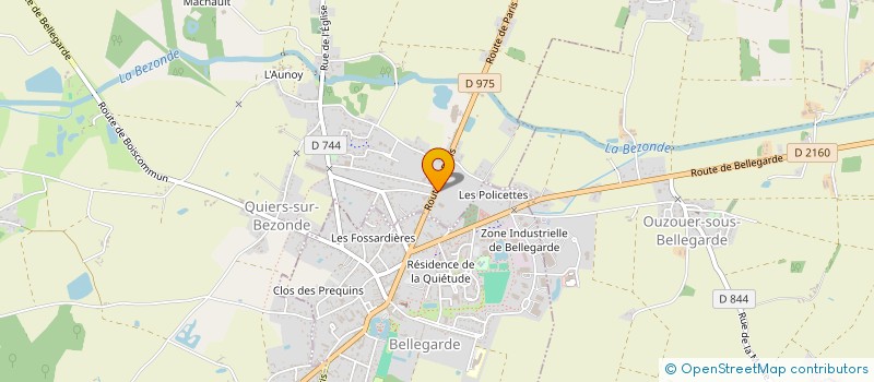 localisation de l'entreprise MONSIEUR FLORIAN REY  QUIERS-SUR-BEZONDE
