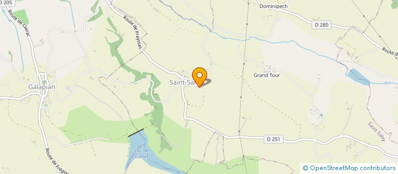 localisation de l'entreprise MONSIEUR FLORIAN REY  SAINT-SALVY