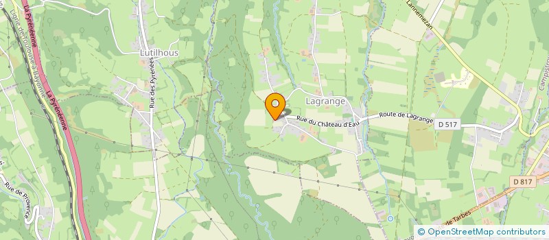 localisation de l'entreprise MONSIEUR FLORIAN REYEROS  LAGRANGE