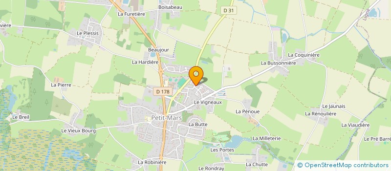 localisation de l'entreprise MONSIEUR FLORIAN REZE à PETIT-MARS