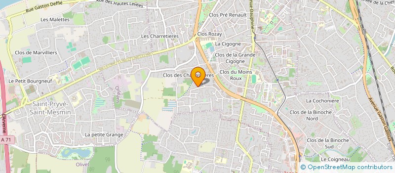 localisation de l'entreprise MONSIEUR FLORIAN REZEAU  ORLEANS