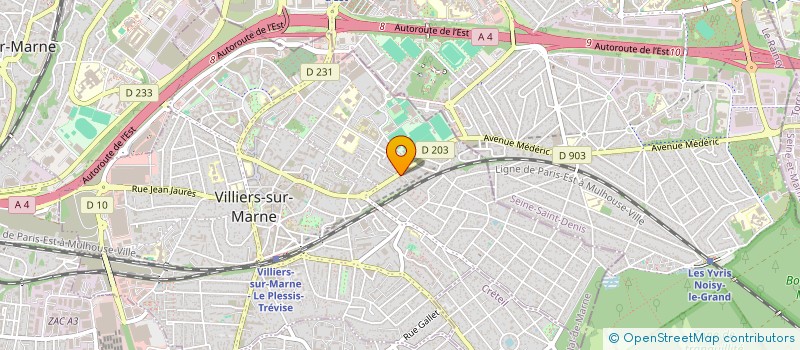 localisation de l'entreprise MONSIEUR FLORIAN RIAUD à VILLIERS-SUR-MARNE