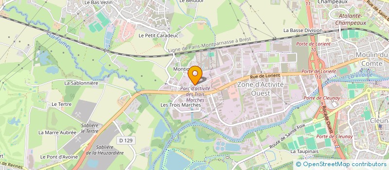 localisation de l'entreprise MONSIEUR FLORIAN RIAULT à LANNILIS