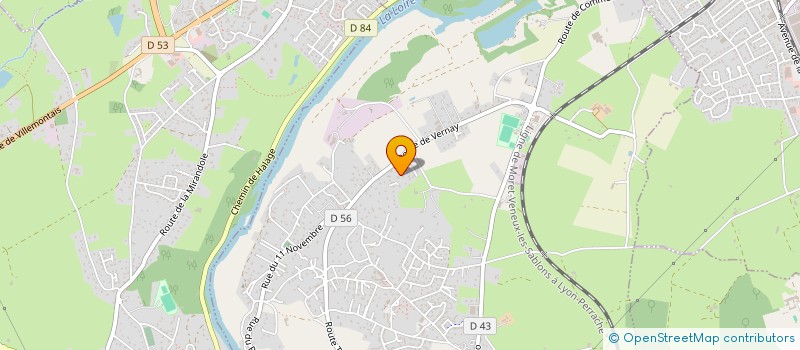 localisation de l'entreprise MONSIEUR FLORIAN RIBELLES  COMMELLE-VERNAY