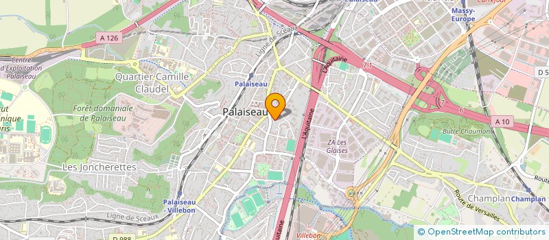 localisation de l'entreprise MONSIEUR FLORIAN RICCI  PALAISEAU