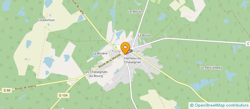 localisation de l'entreprise MONSIEUR FLORIAN RICHARD à YVOY-LE-MARRON