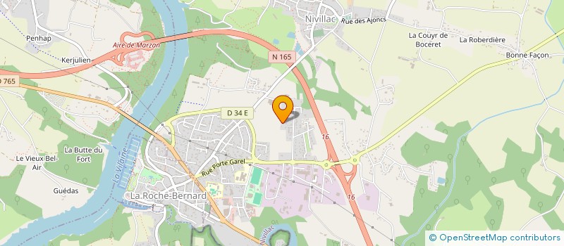 localisation de l'entreprise MONSIEUR FLORIAN RICHARD  NIVILLAC