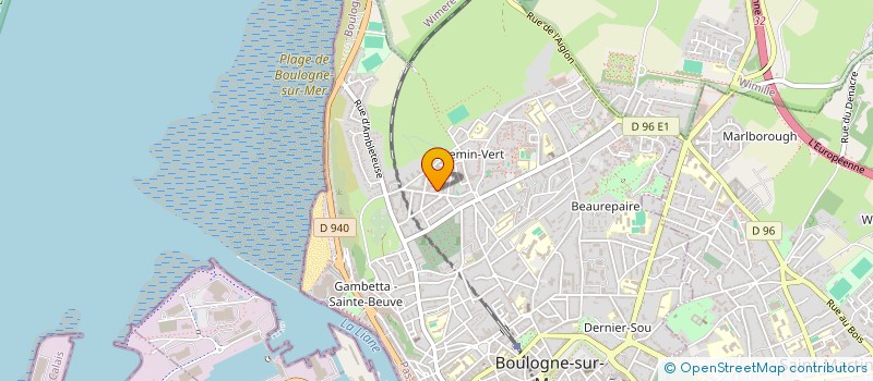 localisation de l'entreprise MONSIEUR FLORIAN RICHARD  BOULOGNE-SUR-MER