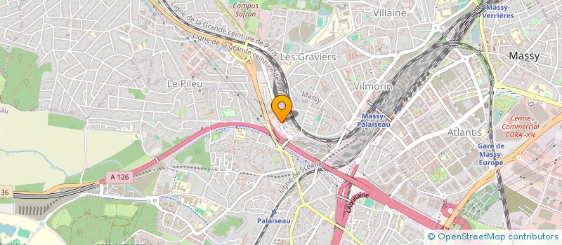 localisation de l'entreprise MONSIEUR FLORIAN RICORDEL  MASSY