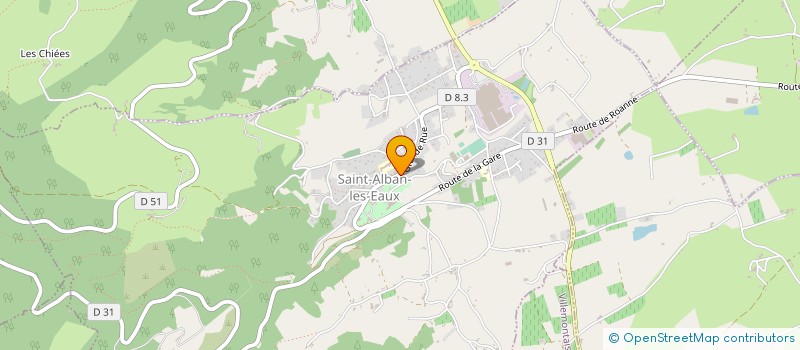 localisation de l'entreprise MONSIEUR FLORIAN RIOU  SAINT-ALBAN-LES-EAUX