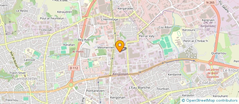 localisation de l'entreprise MONSIEUR FLORIAN RIOUAL à BREST