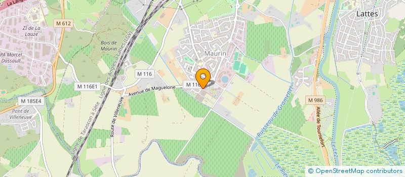 localisation de l'entreprise MONSIEUR FLORIAN RIVERA à LATTES