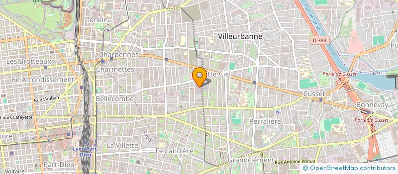 localisation de l'entreprise MONSIEUR FLORIAN ROBERT  VILLEURBANNE