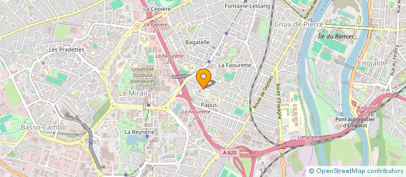 localisation de l'entreprise MONSIEUR FLORIAN ROCHE  TOULOUSE
