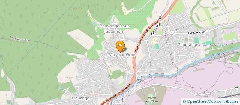 localisation de l'entreprise MONSIEUR FLORIAN RODRIGUES  VITRY-SUR-ORNE