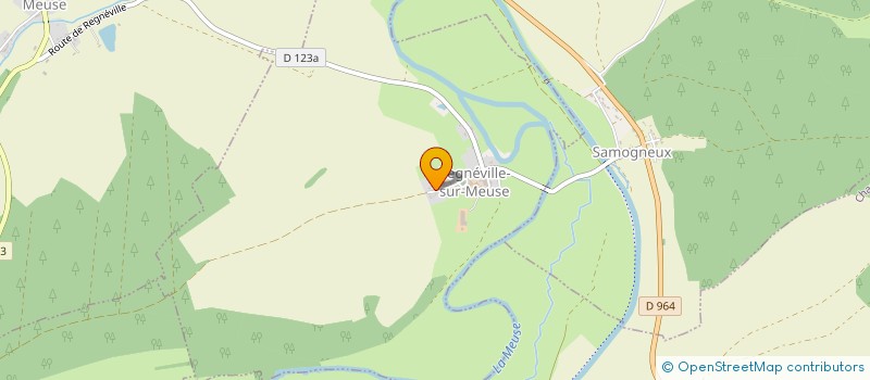 localisation de l'entreprise MONSIEUR FLORIAN ROGIE  REGNEVILLE-SUR-MEUSE