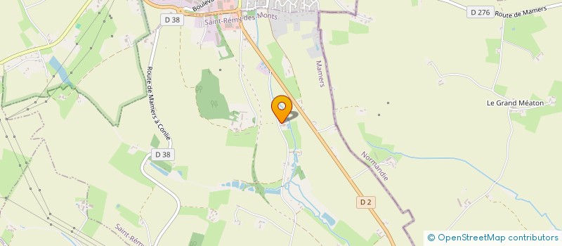 localisation de l'entreprise MONSIEUR FLORIAN ROMET  SAINT REMY DES MONTS