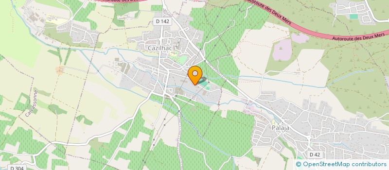 localisation de l'entreprise MONSIEUR FLORIAN ROMO  CAZILHAC