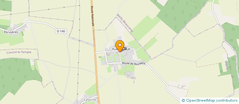 localisation de l'entreprise MONSIEUR FLORIAN RONCERAY  LEPINE