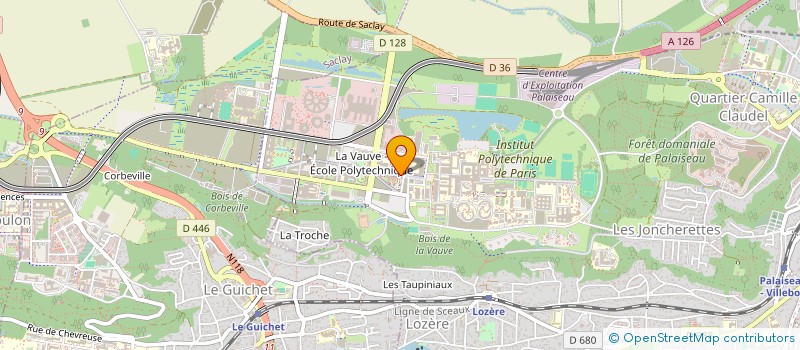 localisation de l'entreprise MONSIEUR FLORIAN ROOS  PALAISEAU